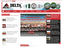 Tablet Screenshot of deltasport.com.vn