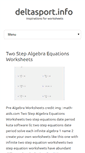 Mobile Screenshot of deltasport.info